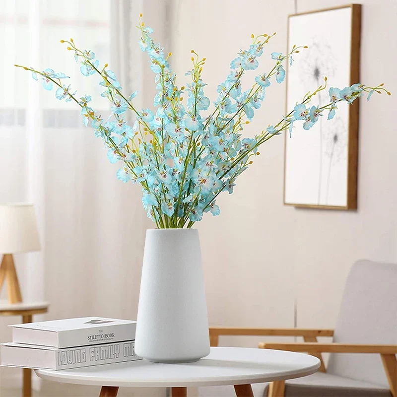 Nordic Ceramic Vase Retro Creative Vase Decoration Home Farmhouse Living Room Shelf Table Bookshelf Mantel Entryway Decor Crafts