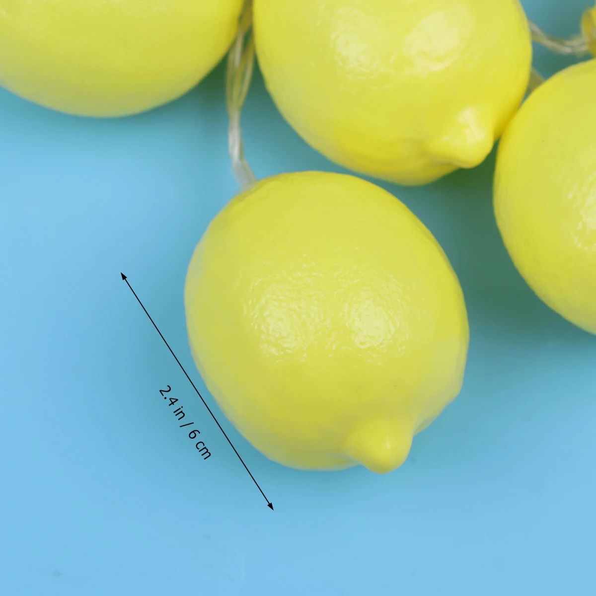 

Led Lemon String Lights 1.5M 10Leds Eco-Friendly Fairy Light Decoration For Home Garden Party Festival Operated 2 Aa Not
