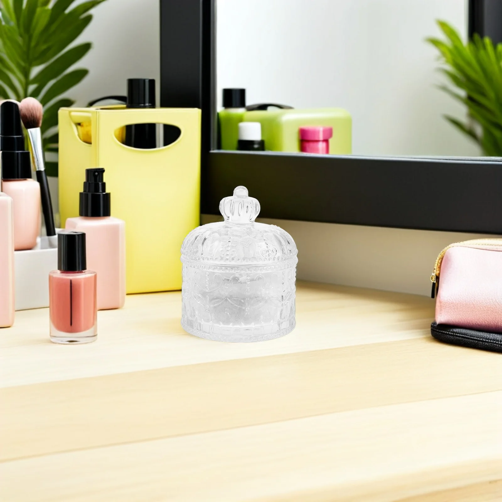 1 Set weicher Puderquaste, 8,9 cm, großer wiederverwendbarer Gesichts-Make-up-Applikator für Gesicht und Körper, lose gepresstes Puder, waschbares Beauty Puff-Pad