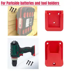 Portátil sem fio para Lidl Parkside X20V Team Lithium Bateria Ferramentas Suporte de montagem na parede (bateria e ferramentas não incluídas)