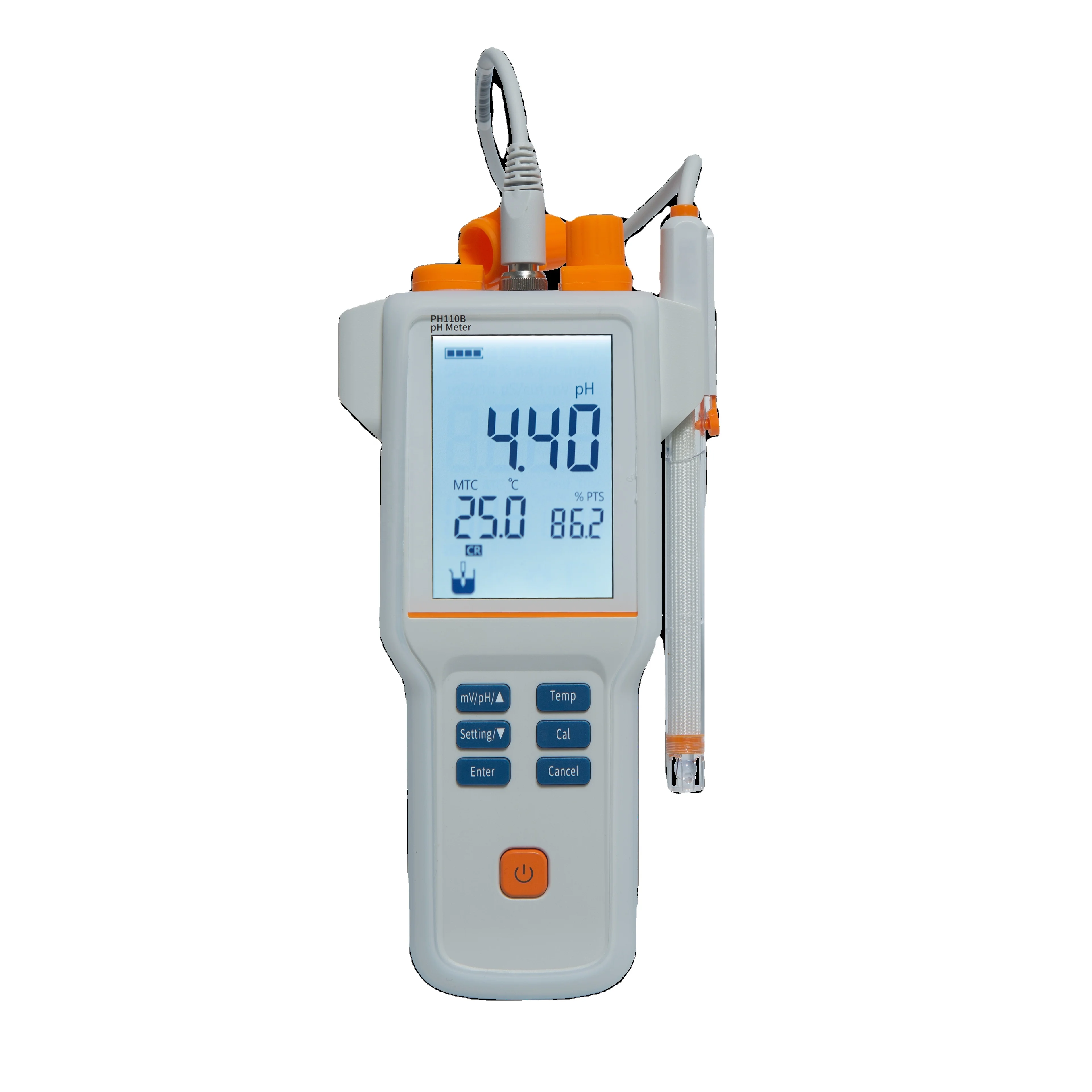 Lab Portable Handheld PH Meter Industrial-use TDS Tester With LCD Display OEM Supported PH Sensor Salinity Meter Ion Meter