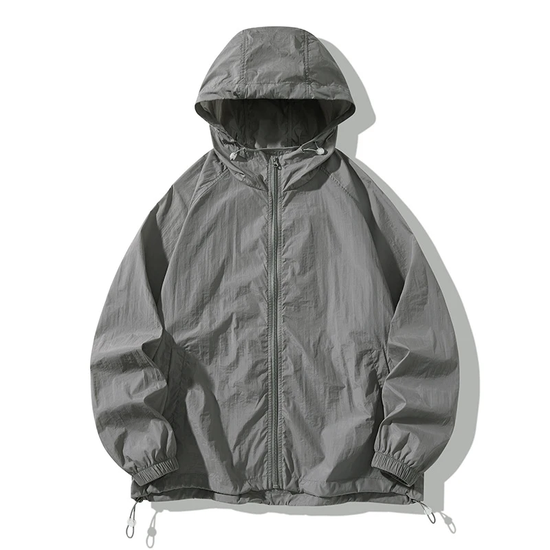 Spring Summer Mens Ultra Light Hiking Jacket Outdoor Men Quick Dry Sun Screen Hooded Coats Men Sports Breathable Fishing Jackets