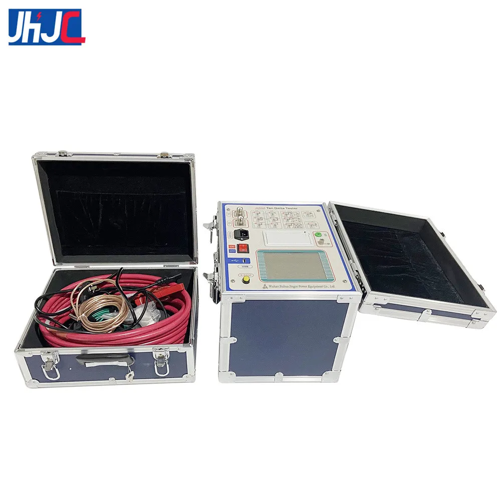 JHJS560 Digital IEC Transformer Power Dielectric Loss Tan Delta Tester Dissipation Factor Tester Power Factor Test Equipment