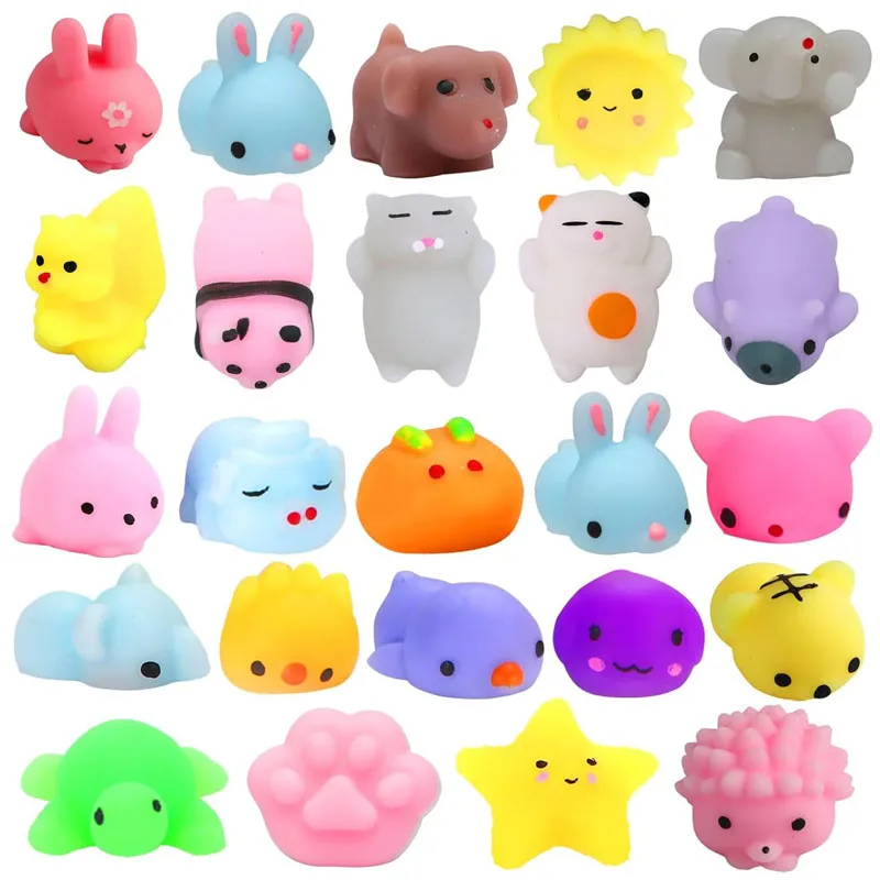 Mochi Squishy Animal Toys  Squeeze Stress Relief Funny Party Favors Classroom Prizes For Kids Jugetes Antiestrés Para Niños