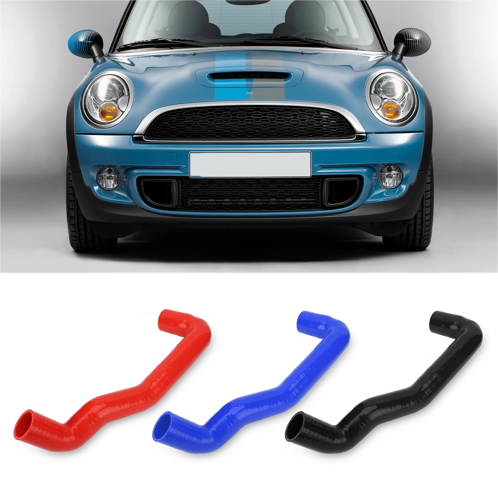 Silicone Auto Radiator Hose Intercooler Resonator Delete Silicone Hose Pipe Kits for Cooper S R55 R56 R57 R58 R59 R60