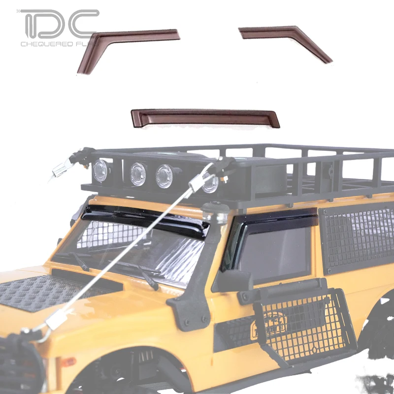 Accessories for FMS FCX24M First Range Rover Edition RTR KIT 1/24 RC Car Vehicle Upgrade Parts Simulation Protect Armor Decor