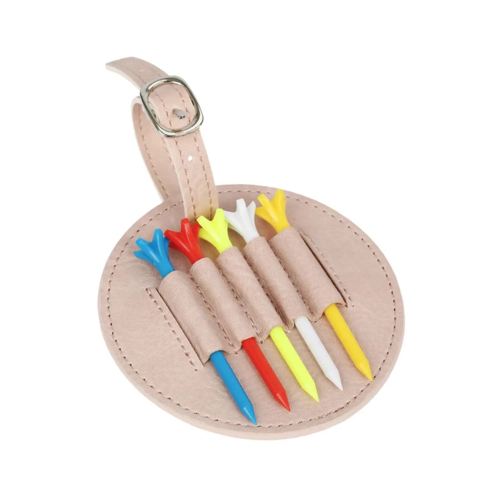 Golf Tees Bag Pouch Portable Attachable Pouch Hanging Strap Gifts for Golfers
