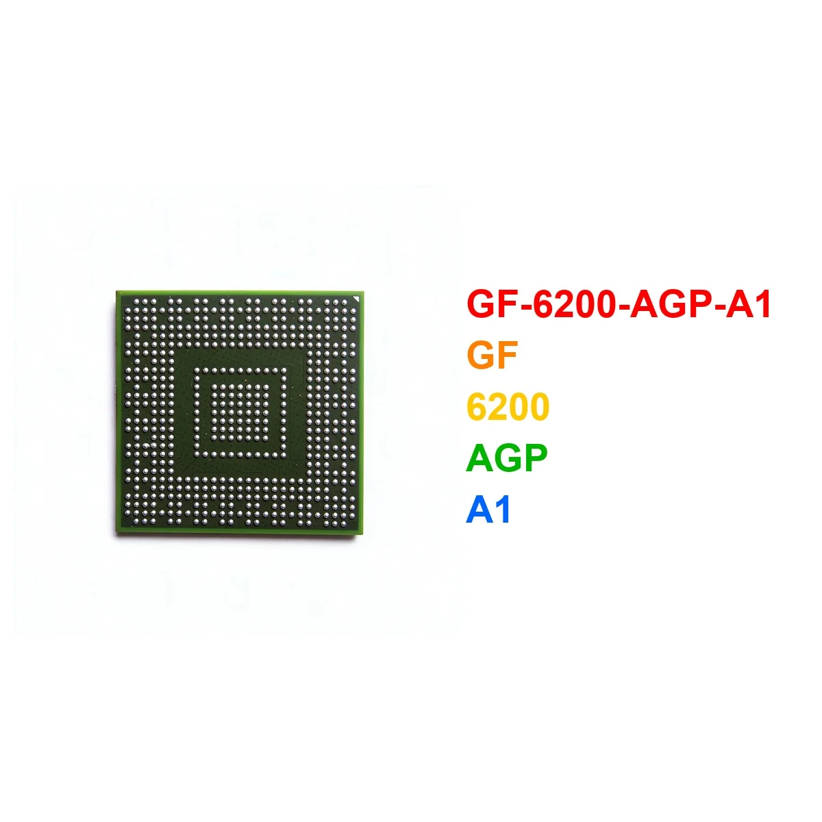  test very good product GF-6200-AGP-A1 GF 6200 AGP A1 BGA reball balls Chipset