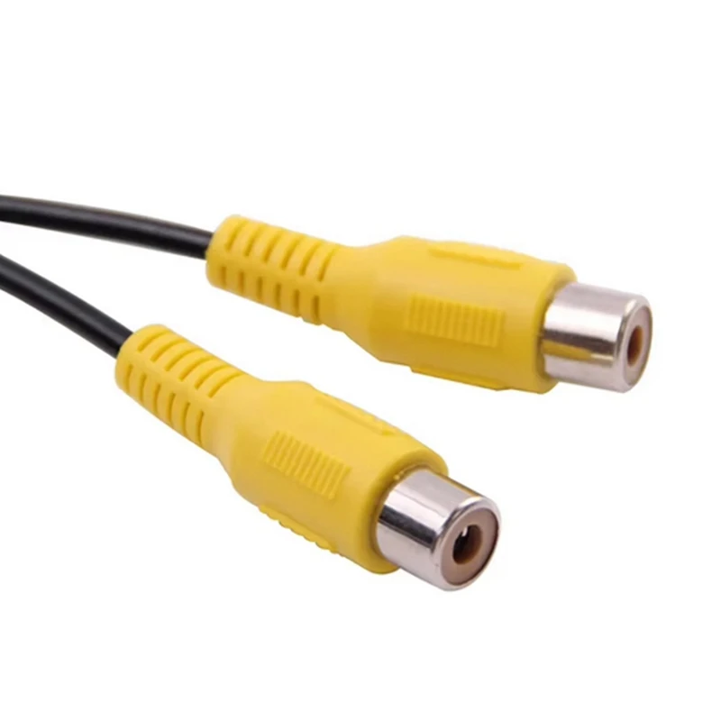 รถกล่องเอาต์พุตวิดีโอพอร์ต USB ถึง CVBS อะแดปเตอร์แบบพกพา RCA Video Output Cable สําหรับ Android เครื่องเล่นมัลติมีเดีย