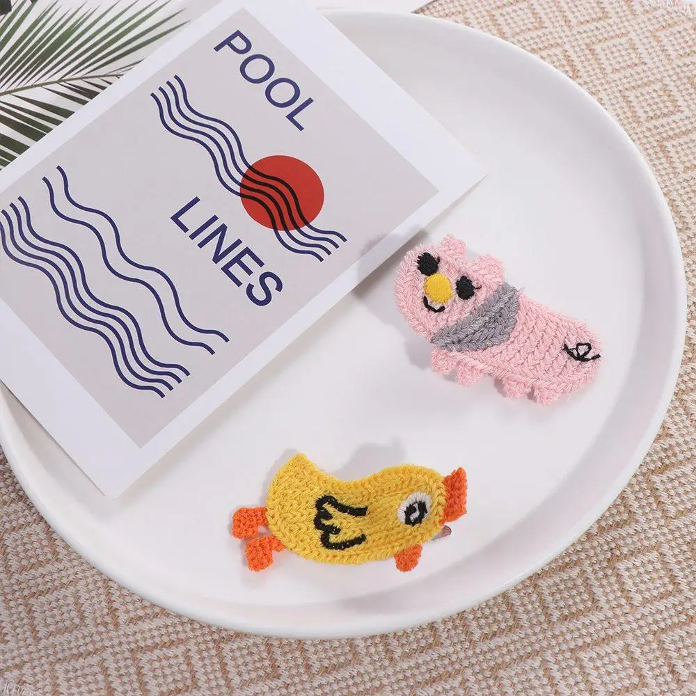 

Autumn Winter Gift Korean Style Hair Accessories Kids Woolen Hairpin Children Hair Clip Knitted Hairgrips Girls Hair Holder