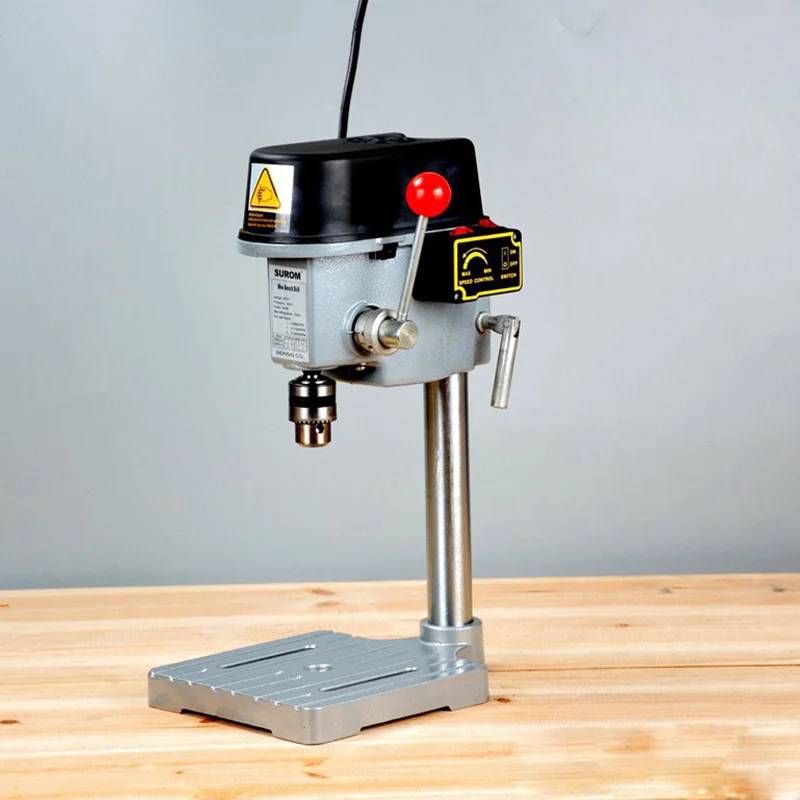 Drill Press Mini Drilling Machine Big Power Mini Drill Press Plate Drilling Machine Multifunctional Micro Drilling Machine 340W