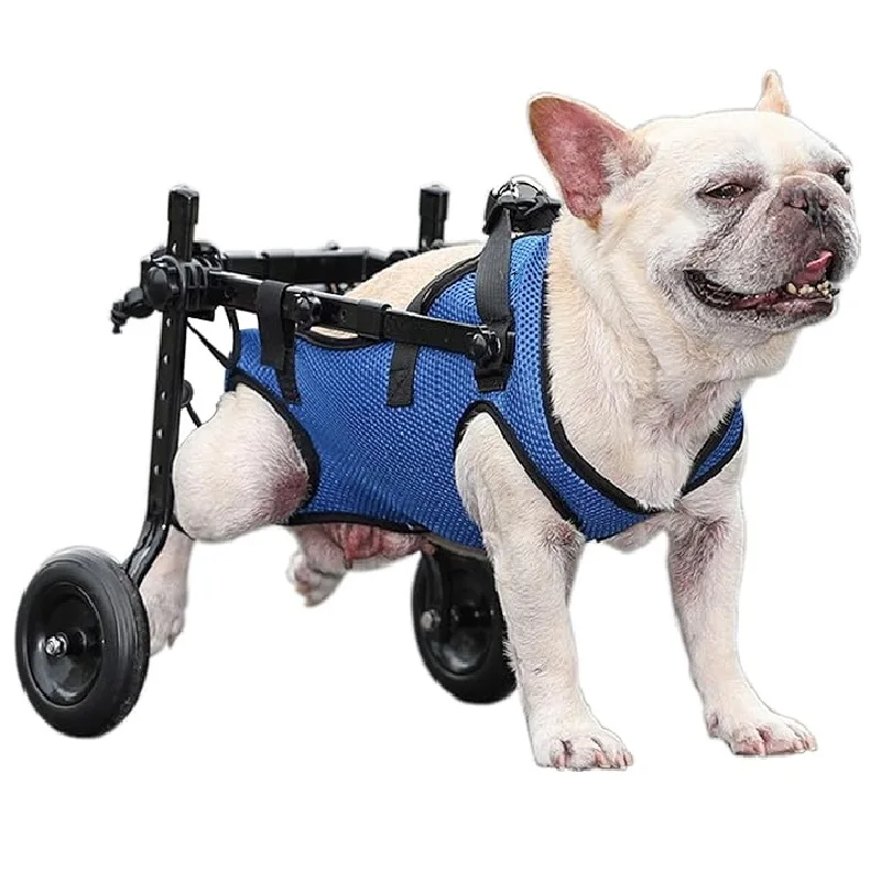 

Adjustable Dog Wheelchairs for Back Legs Dog Wheelchair Cart for Hip Support Mobility Aids for Small Pets Hind Limbs