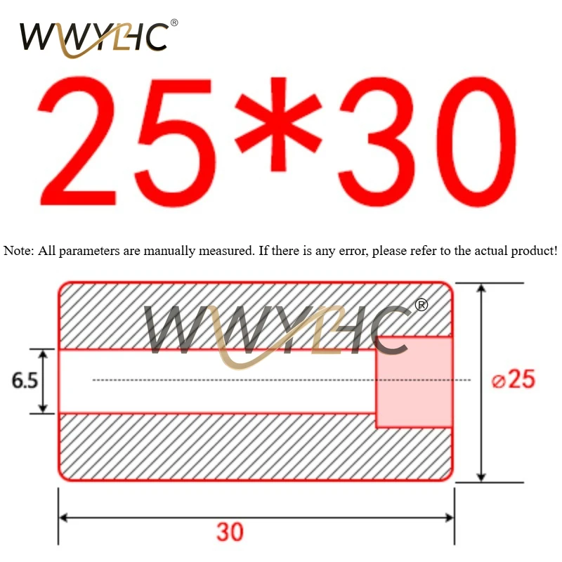 Y82A 25 30 Mold Foot Pad Module Piece Support Column Lock Extrusion Limit Red Mold Protection