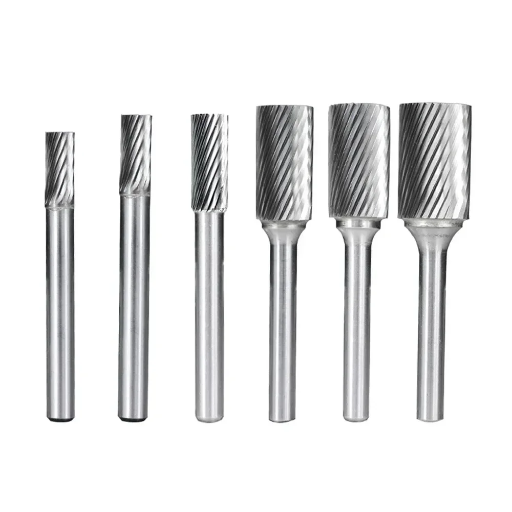 

Carbide Burrs Type A 6Mm Shank Single Cut Rotary File For Metal Milling Engraving