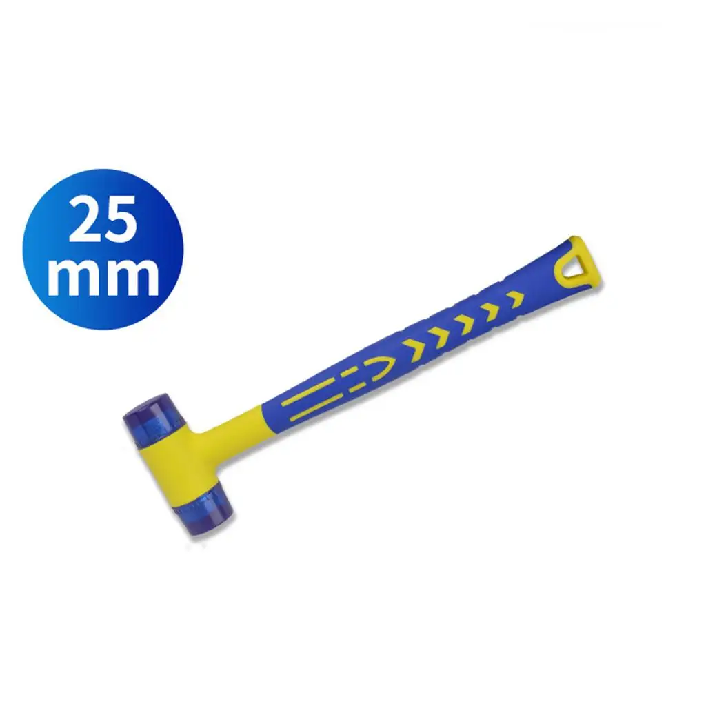 Professional Rubber Hammer Small to Large Size Set for Woodworking Carpentry and Camping Tent Stakes Driving Work