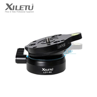 XILETU Panorama Tripod Head Leveling Adjustment Platform Hemispheric Base Head for Canon Nikon Sony Cameras Tripod Monopod