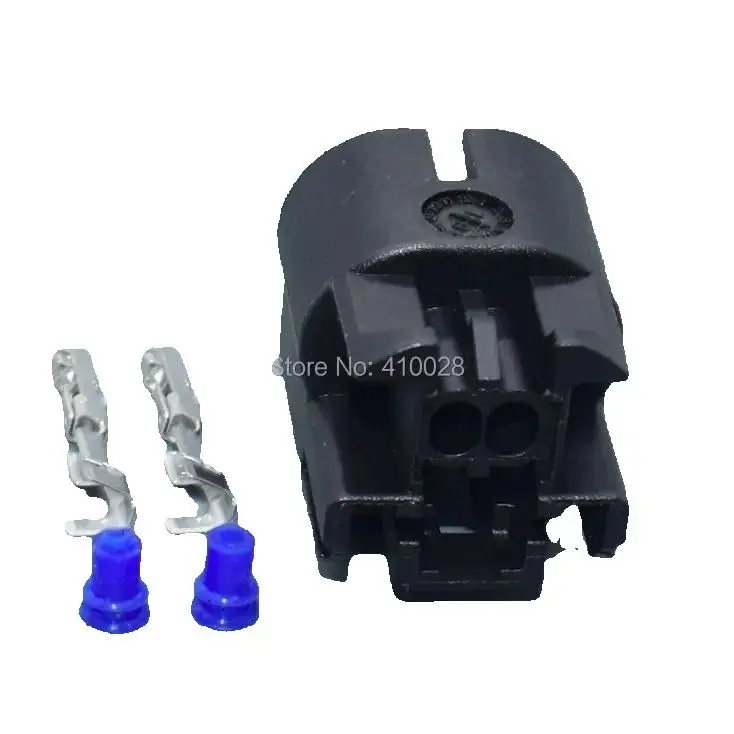 worldgolden 2pin for GM  2 Way Female Sensor Plug Auto Car fan plug Connector 15454358