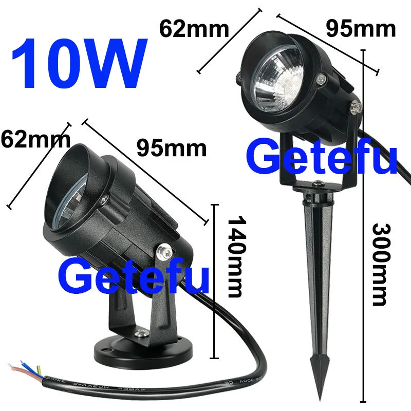 LED-Rasenleuchte für den Außenbereich, 20 W/30 W, 40 W, Wandfluter, wasserdichte Flutlichter, LED-Spot-Lampe, Außenlandschaftsbeleuchtung, 100–240 V, DC24 V – Detail 9