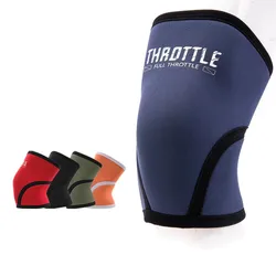1Pair 7mm Neoprene Thick Knee Support Weight Lifting Knee Sleeves Exercise Training Gym Sport Safety Protect Joint Fitness Pads