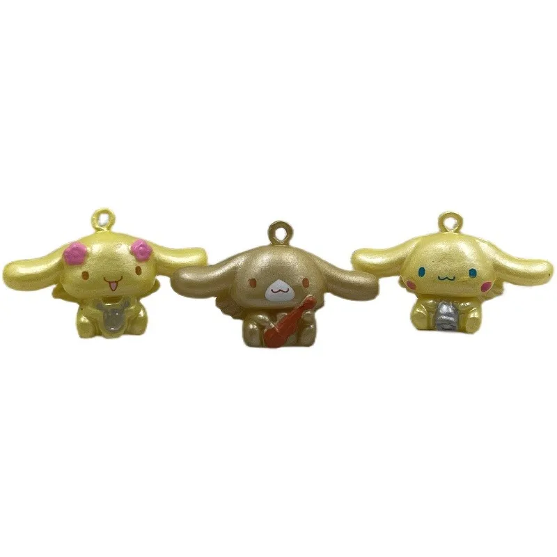 

Sanrio Hello Kitty Figure Little White Dog Model Cute Model Bag Pendant Keychain Ornaments Accessories Toy