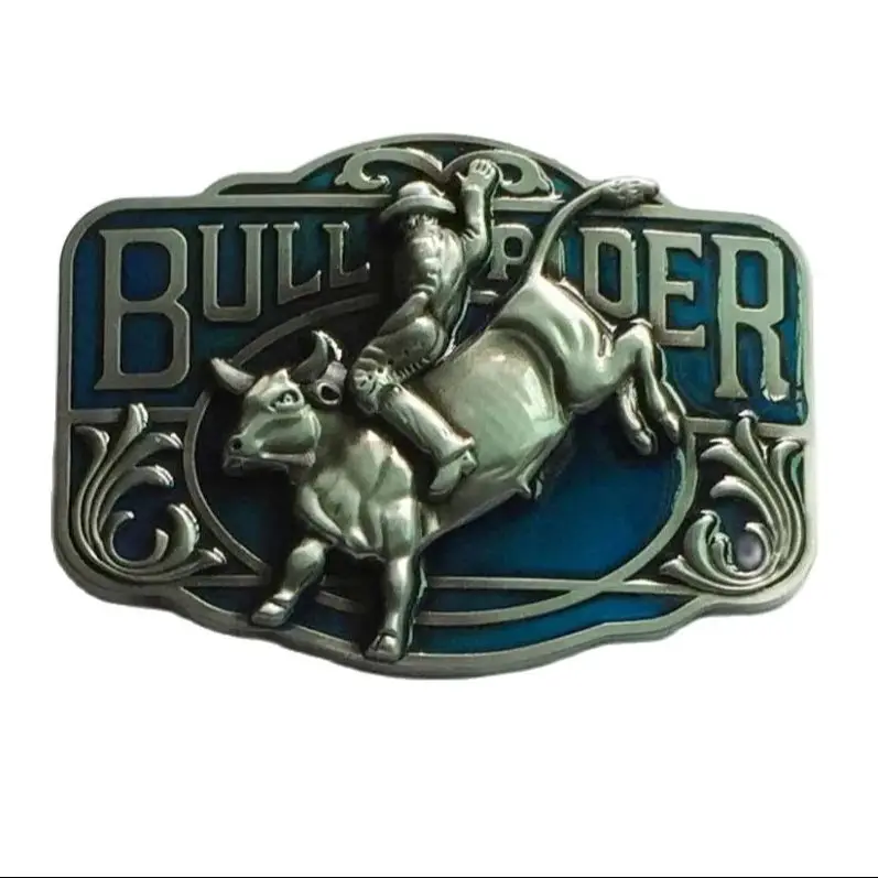 Лидер продаж, пряжка ремня Wesretn Running Bull SW-BY603, подходит для ремня шириной 4 см с непрерывным запасом