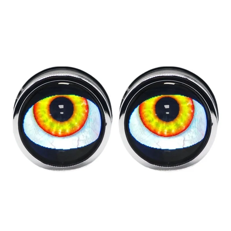 

LED Eagle Eye Upgrade 3 Inch Fog Light Projector Lens 12V 6000K Car Retrofit with Dynamic Demon Eye