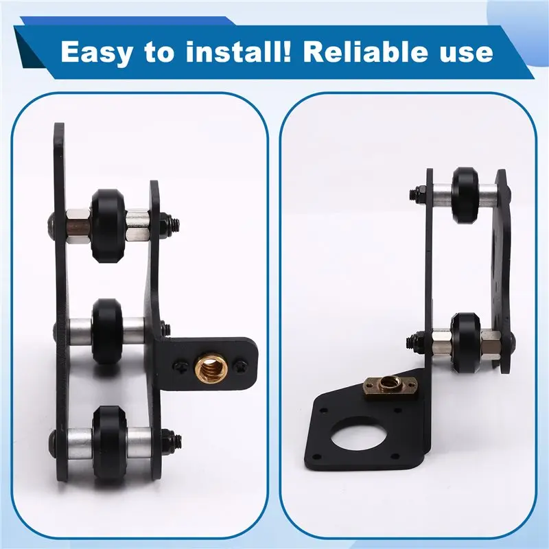 

AED7-1Set 3D Printer Parts For CR-10 S4/S5 For X Axis Motor Mount Bracket Right/Left For X-Axis Front/Back Motor Mount Plate