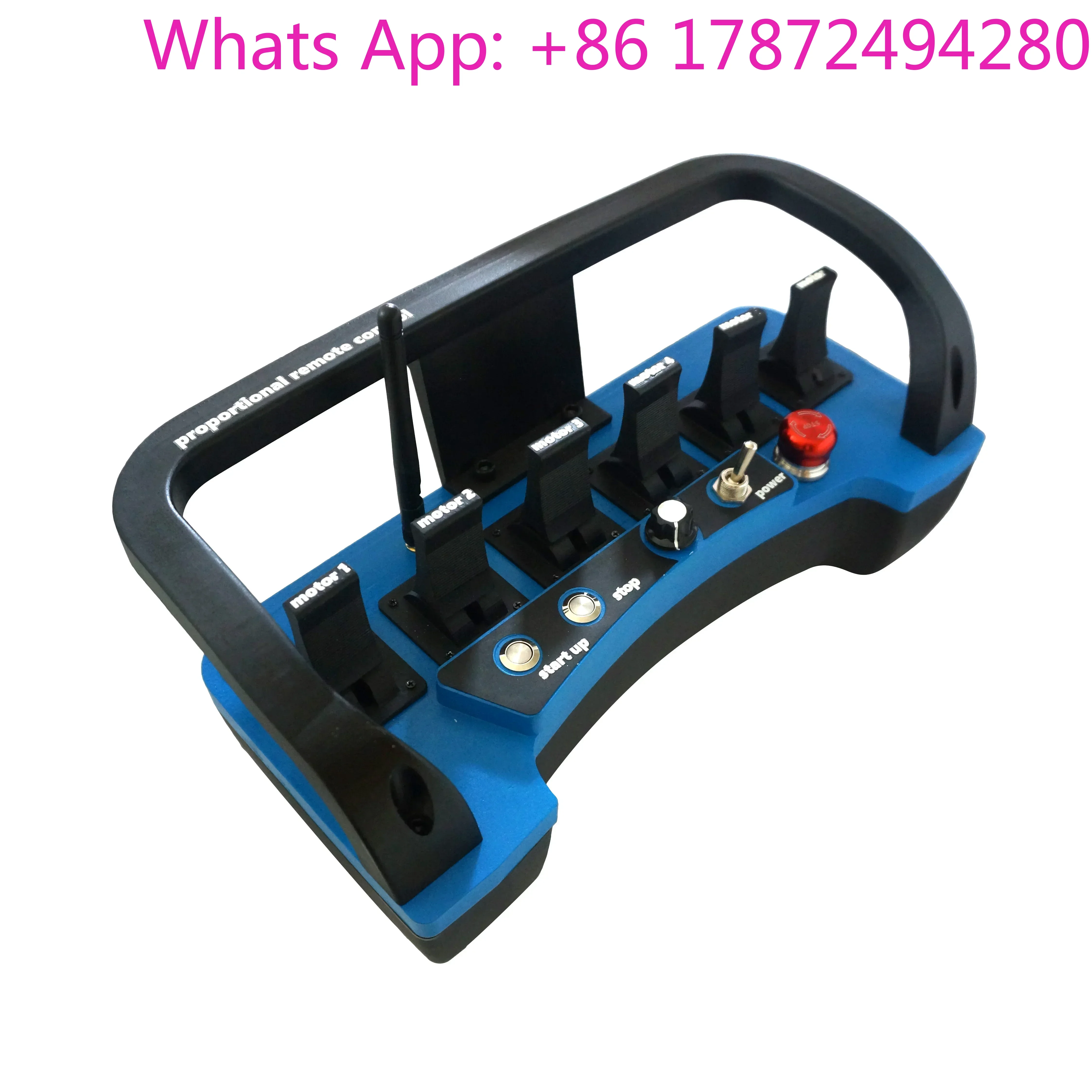 Hydraulic Valve Joystick Functions, 12-24V Remote Control for Truck, Crane, Weightlifting, 6 Functions