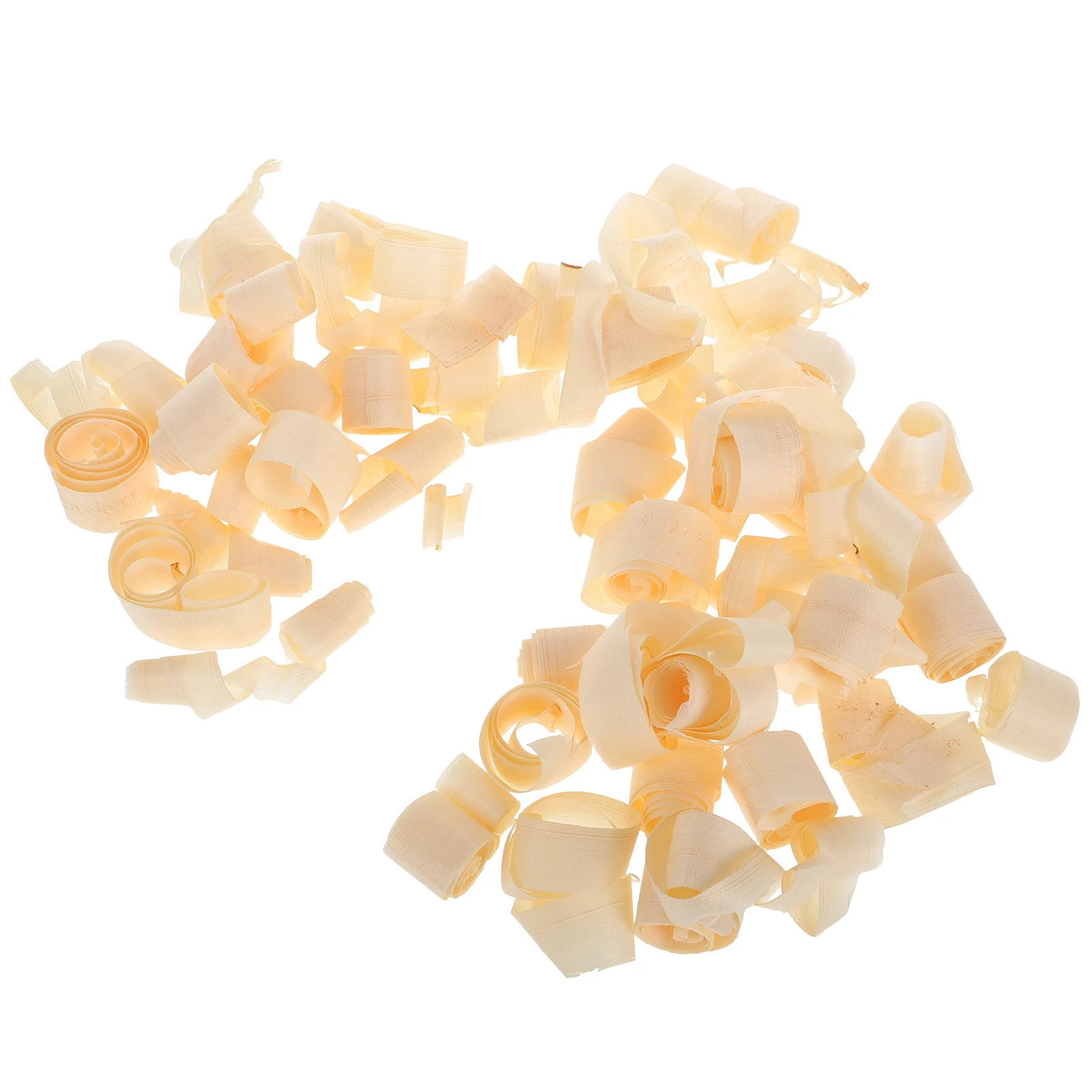 

20pcs Woodworking Shavings Handcrafted Pine Crinkle Seasonal Decor DIY Carpentry Workshop Uncolored Safe Child Friendly Natural
