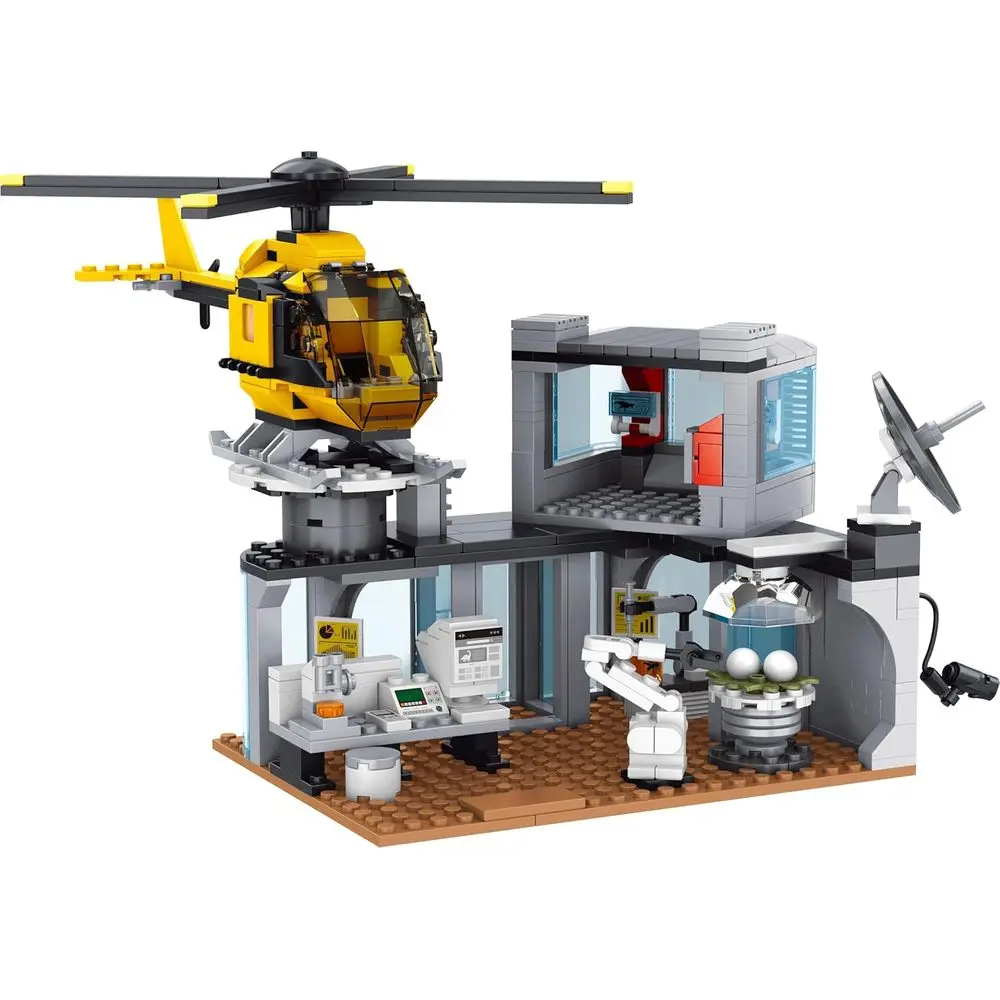 Dinosaurier-Abenteuerbausteine – 1271 Teile Park World Set für Kinder und Erwachsene