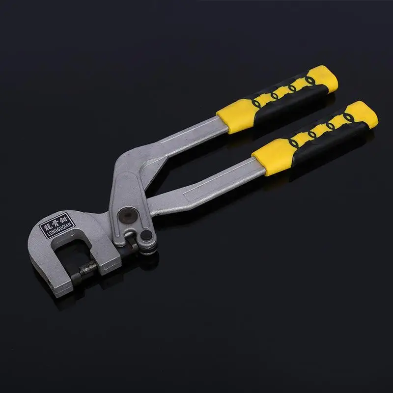【HG】Stud Crimper Aluminum Alloy Handle Gypsum Plaster Board Drywall Tool Lightweight Keel Pliers For Fastening Metal Gadgets