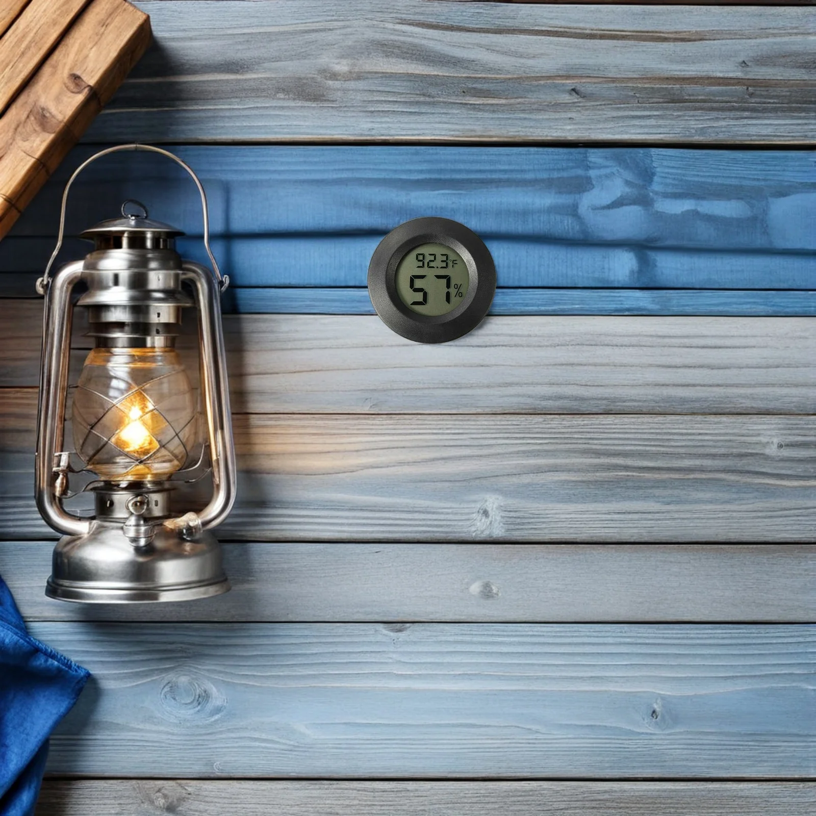 

7Pcs Digital Hygrometer Thermometer Mini Humidity Temperature Meter for Leopard Gecko Bearded Dragon Snake Tortoise Habitat