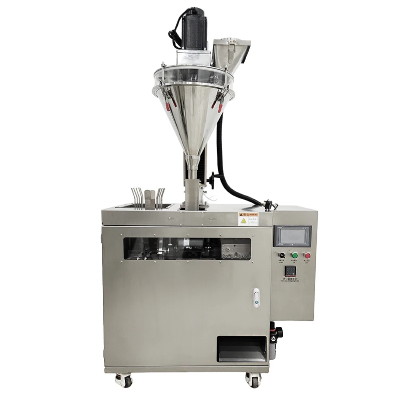 Multifunctional Powder Stand Up Pouch Filling And Sealing Machine,  Bag Sealing And Packing Machine