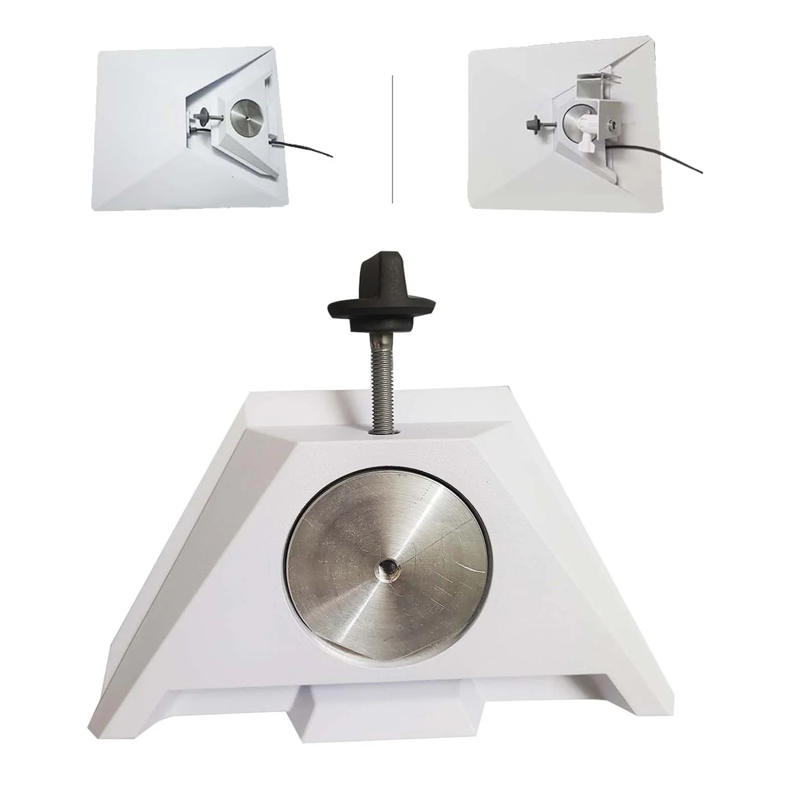 Gutter Mount for Mini Dish Gutter Mount for Mini Dish Adjustable Angle Dish Gutter Mount Bracket with Aluminum Alloy Adapter