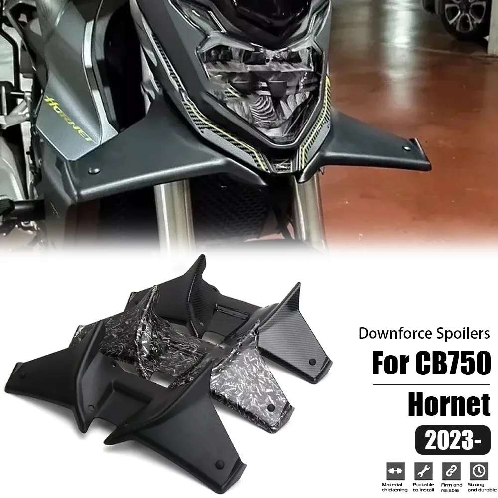 For HONDA CB750 Hornet CB 750 HORNET 2023 2024 Motorcycle Sport Downforce Naked Forntal Spoilers Aerodynamic Wing Deflector