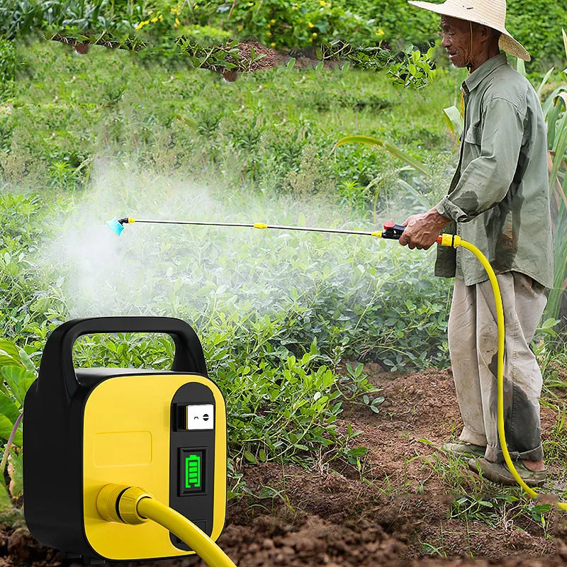 【Hot】Portable Electric Sprayer Rechargeable Wireless Water Pump Garden Irrigation Watering Machine Car Washing