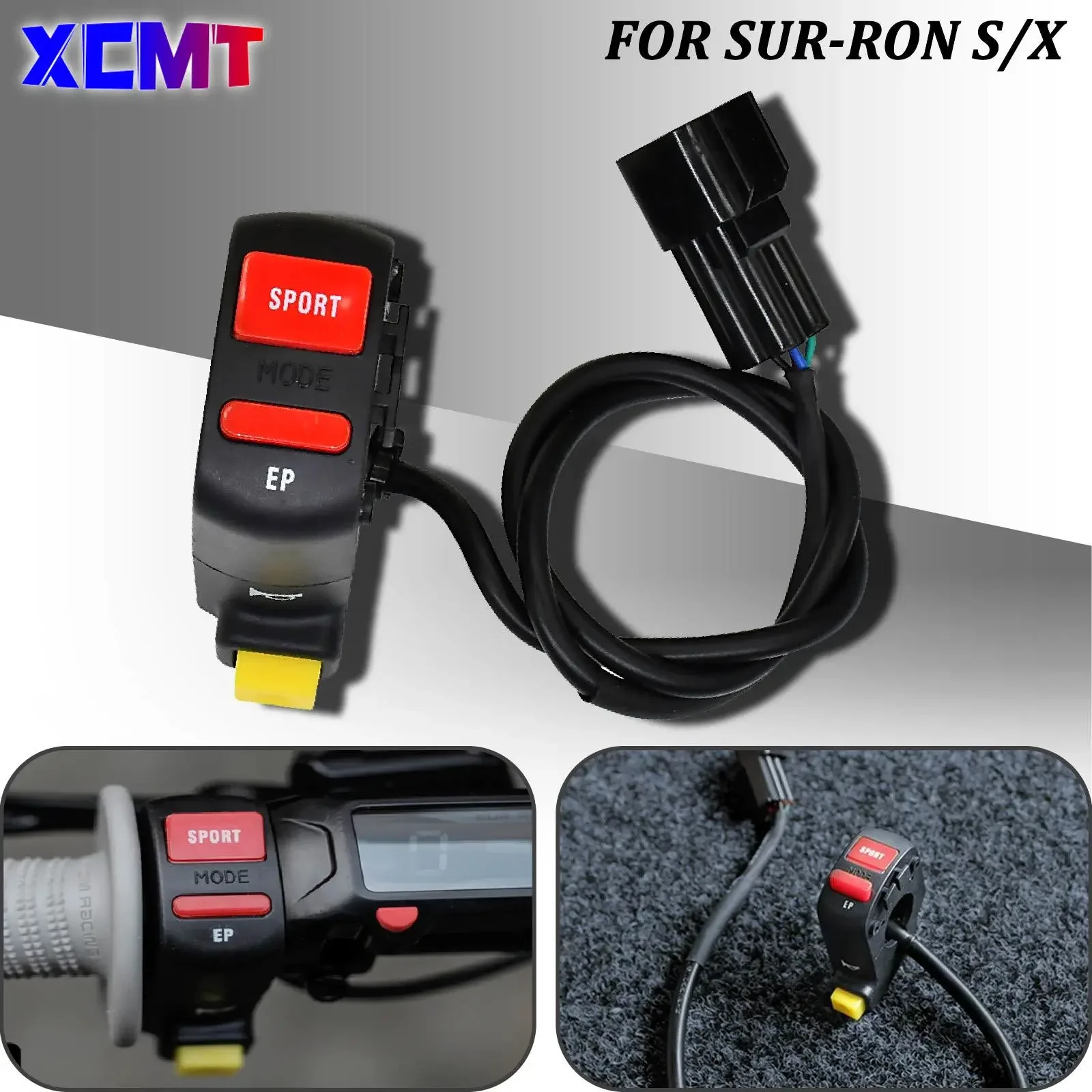 

Motorcycle Horn Switch Buttons SPORT/EP Power Mode Selector Switch For Sur-Ron Surron Sur Ron Light Bee S X Off-Road Electric