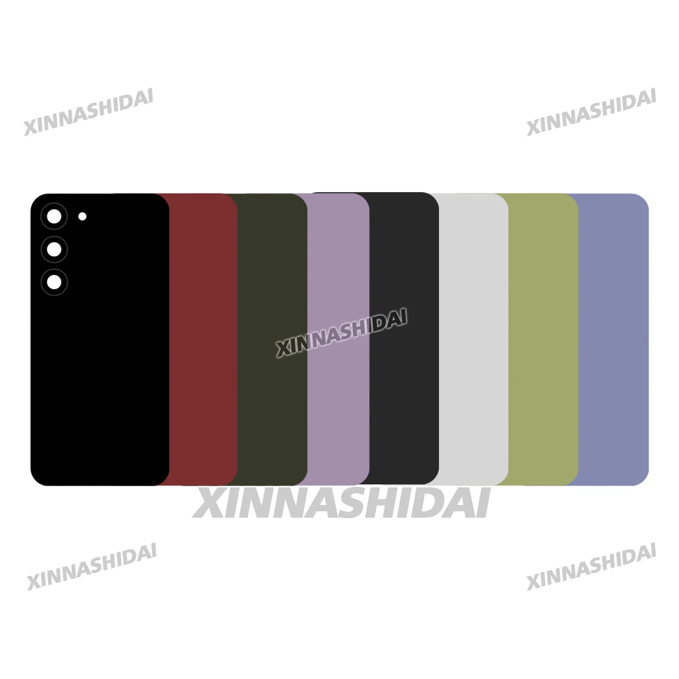 For Samsung Galaxy S23 Battery Back Cover Door Rear Housing For Samsung S23 Repair Parts Camera Glass Lens