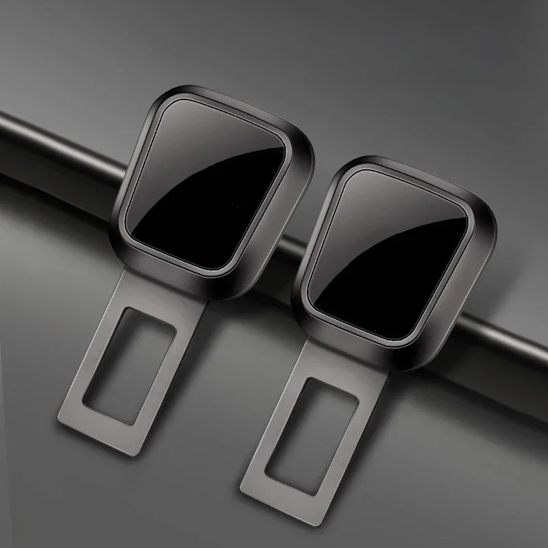 

1/2PCS Car Seat Belt Clip Extender Safety Buckle for Tesla Porsche Thick Insert Socket Extender Lock Buckle Plug