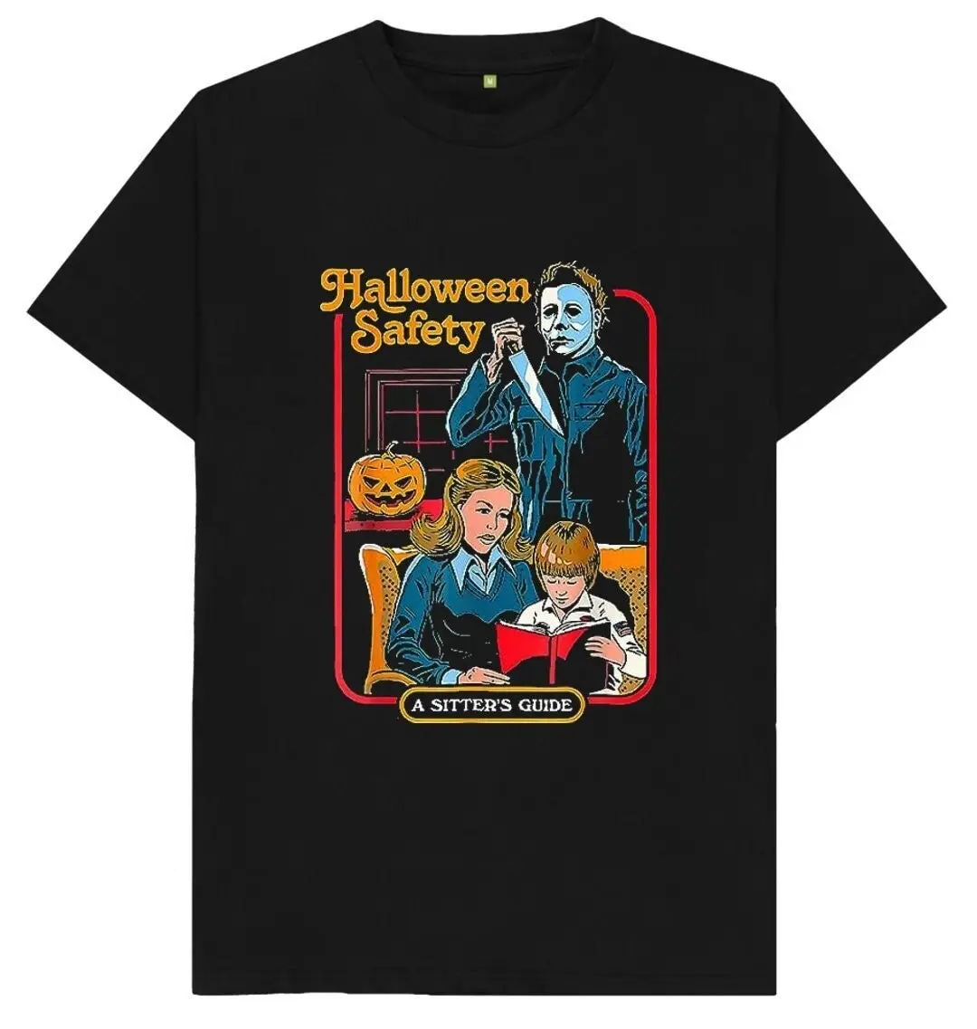 Halloween Safety A Sitters Guide Horror T Shirt