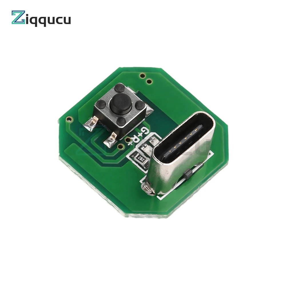 Flashlight Driver Board Circuit Board DIY Accessories Type-c Charging Port Charging and Discharging Integrated Module for 18650