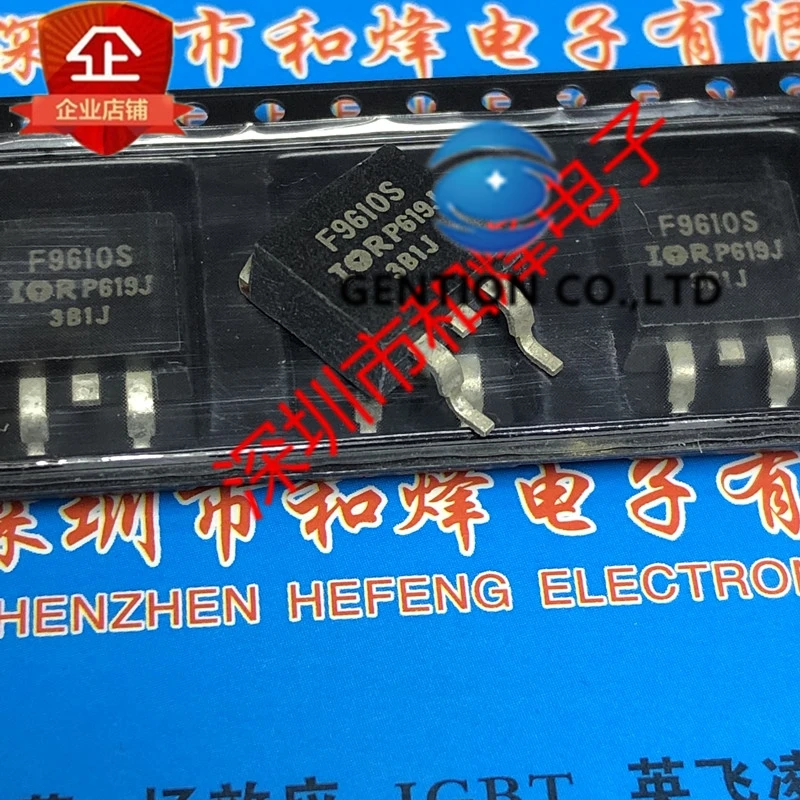 10 قطعة F9610S IRF9610S TO-263 200V 1.8A في المخزون 100% جديدة ومبتكرة #1