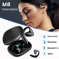 New Generation M8 Translation Headphones/M9 Translator Portable 107 Language Translator In Real-time Smart Translator