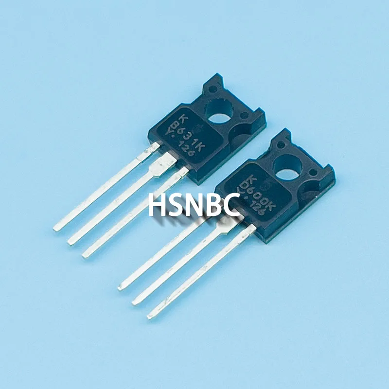 KTB631K-Y-U/PH KTB631K B631K + KTD600K-Y-U/PH KTD600K D600K TO-126 1A 120V EPITAXIAL PLANAR PNP+NPN TRANSISTOR 100% New Original