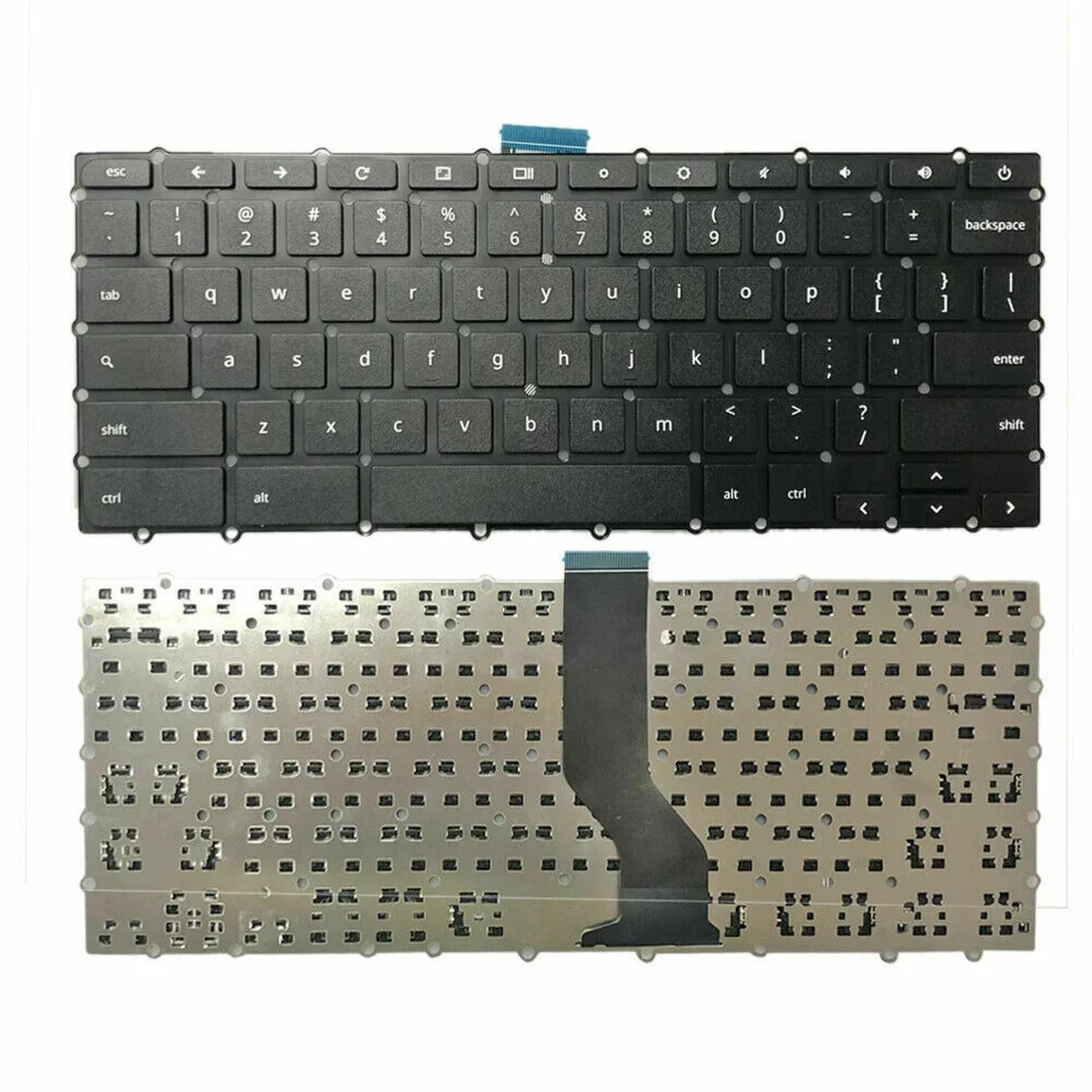 New US Keyboard No-Shell/Palm rest for Acer Chromebook C910 CB3-431 CB3-531 CB3-532 CB5-571 Chromebook C738T C738T-C7KD CB5-132T