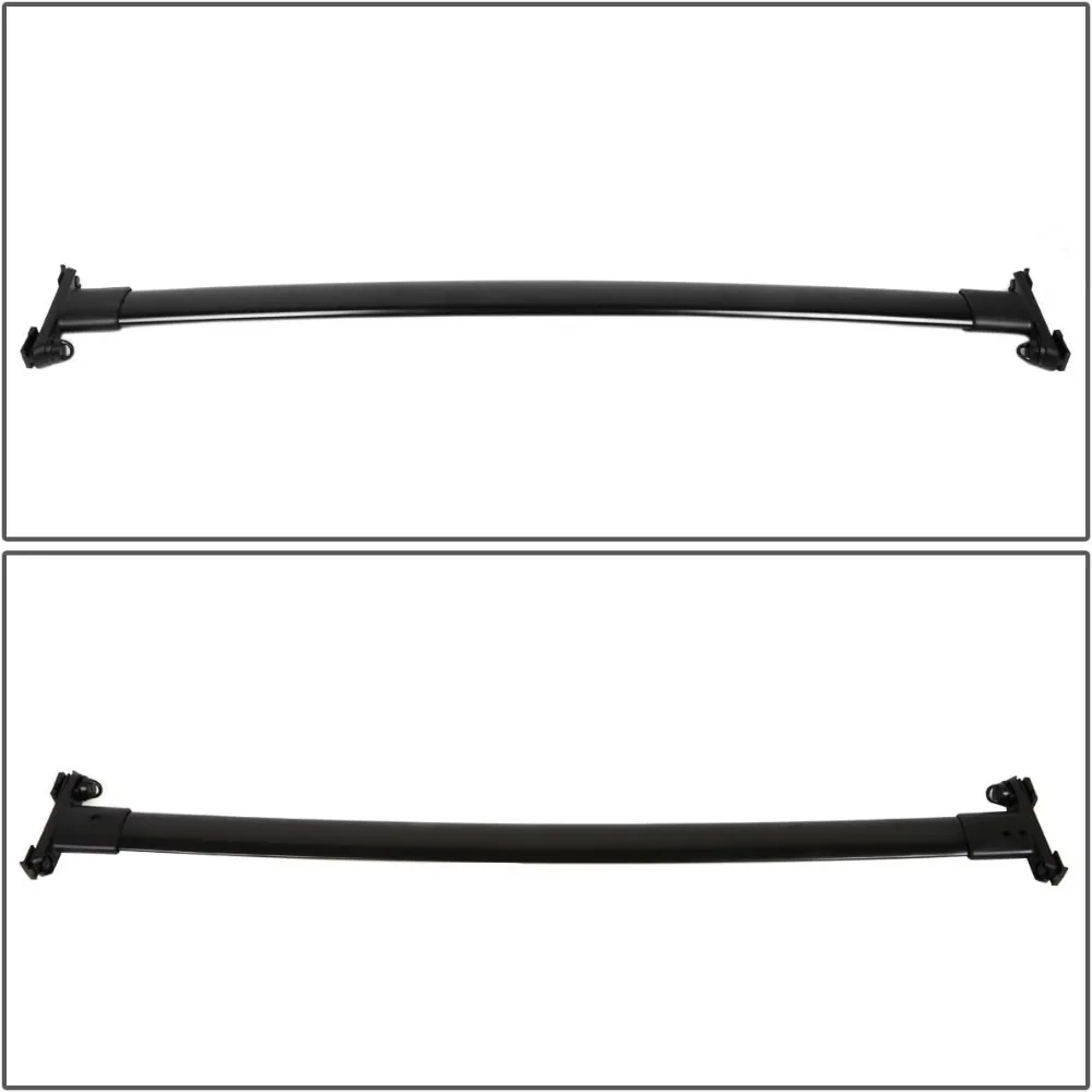Universal Aluminum Roof Rack Cross Bars for Ford Explorer 2011-2015, 150lbs Max Load, Black