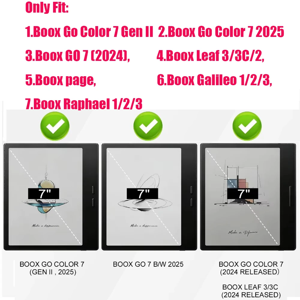 Case For Onyx Boox Go 7 Go Color 7