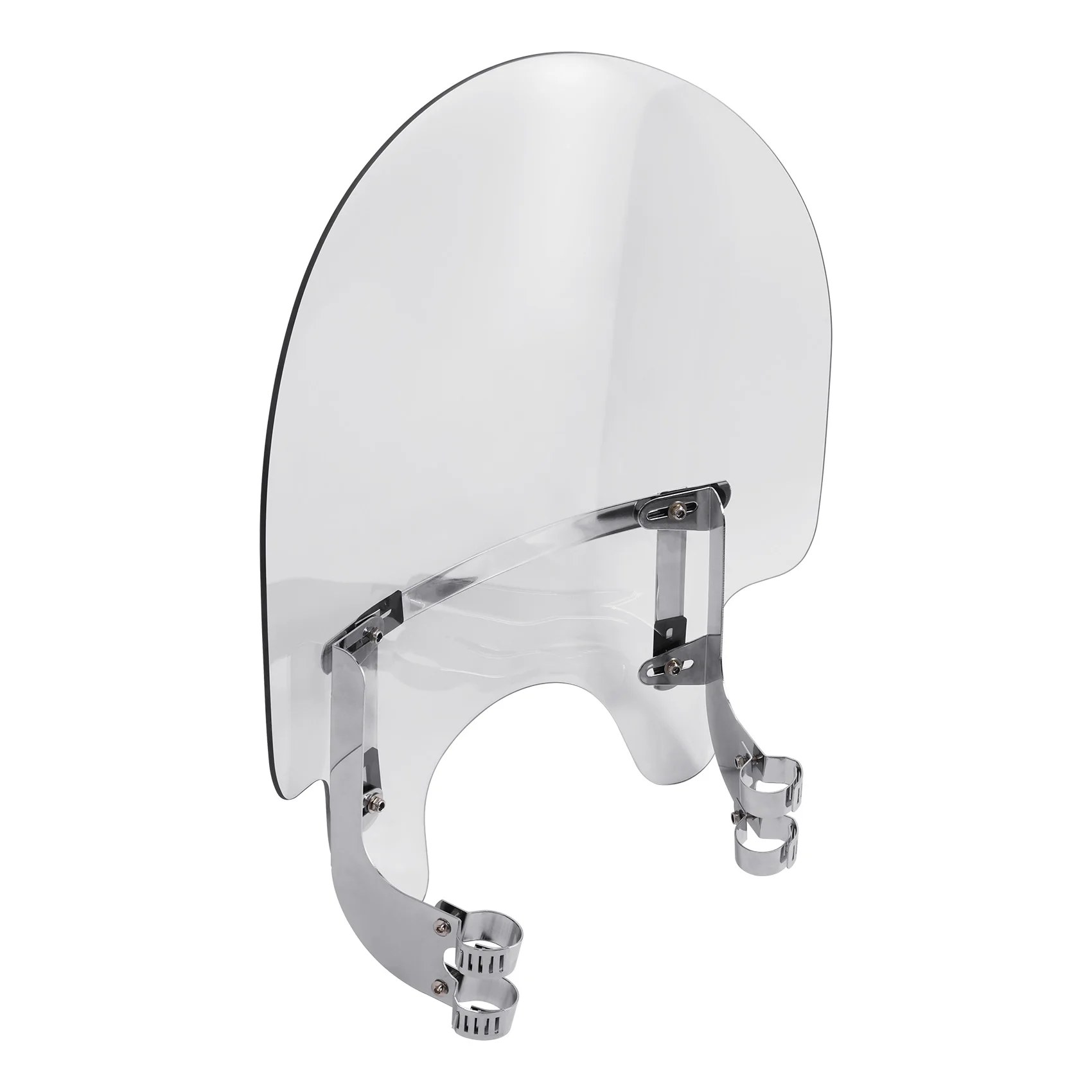 دراجة نارية واضح الزجاج الأمامي الزجاج الأمامي مع 39 مللي متر المشابك ل هارلي سبورتر XL883 1200 داينا واسعة سوبر الإنزلاق فات ستريت بوب