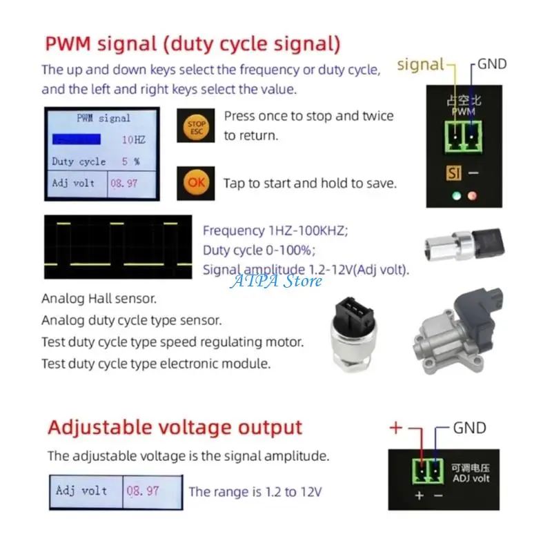 U13C High Accuracy Diagnostic Tester For Vehicle Faults With Real Time Monitoring