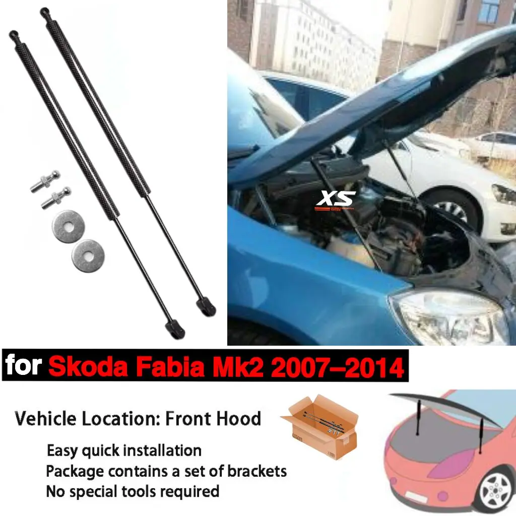 

Bonnet Hood Lift Support For Skoda Fabia Mk2 5J 2007-2014 Modify Cylinders Struts Shocks Damper Absorber Gas Spring Prop Rods